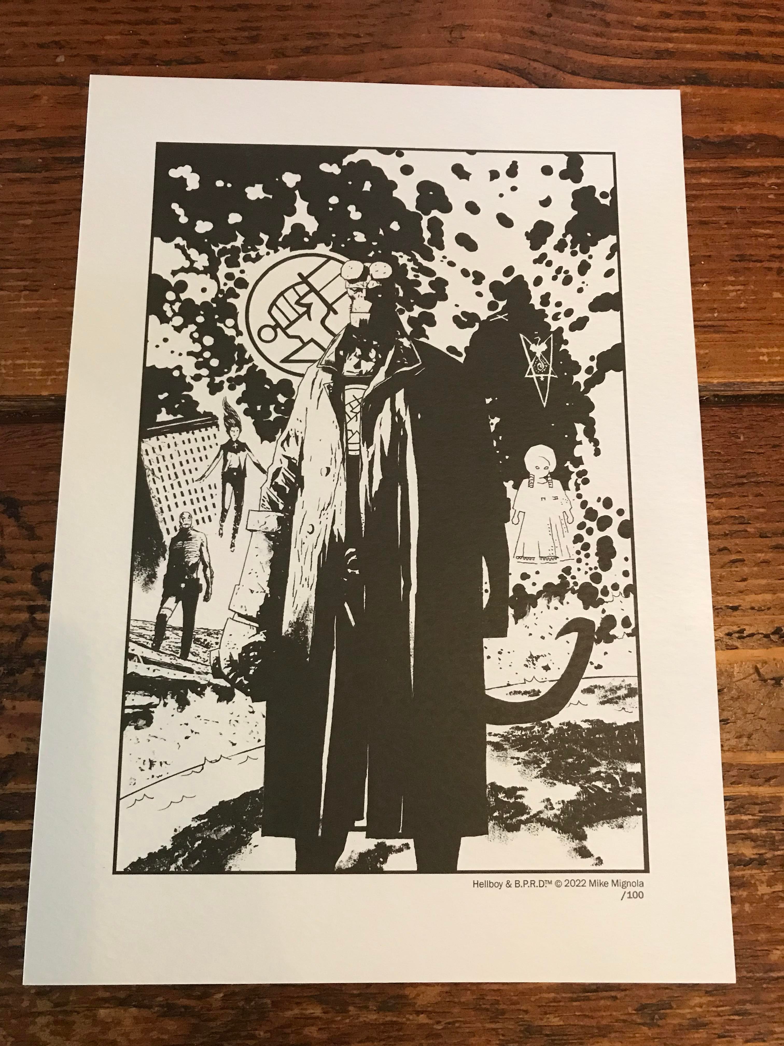 Hellboy/ BPRD The Devil You Know print. Artists proofs | The Art of ...